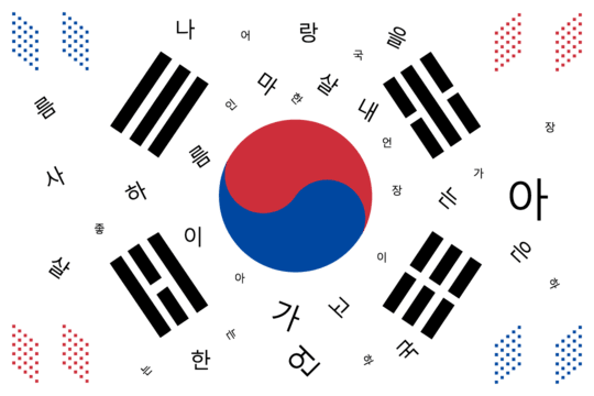 hangul-day-in-korea-template-with-korean-alphapet